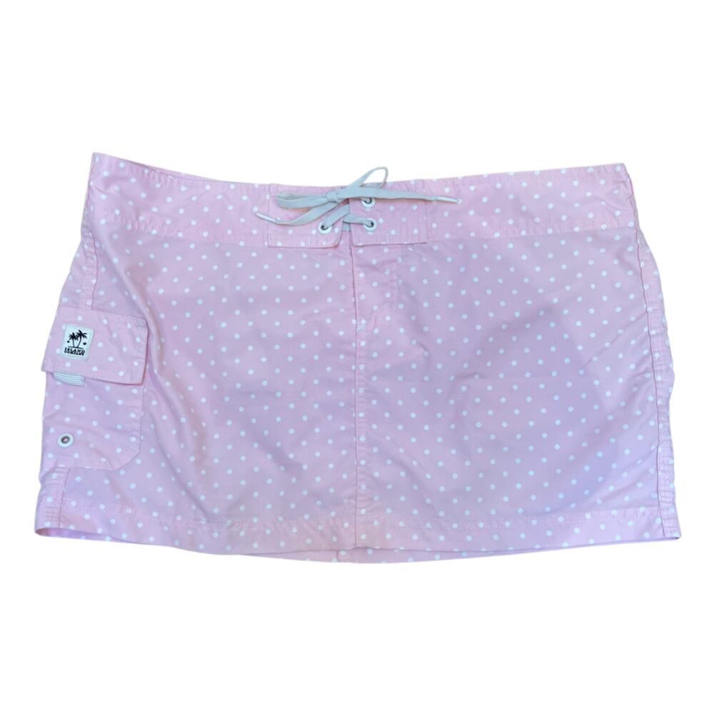 Island Company Pink Swim Skirt
